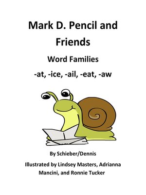 cover image of Word Family Stories -at, -ice, -ail, -eat, and -aw:  a Mark D. Pencil Book